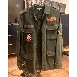 Military style coat